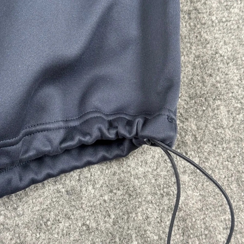 The North Face Jacket Large Navy Blue Windwall Full Zip Fleece Lined Outdoor Men